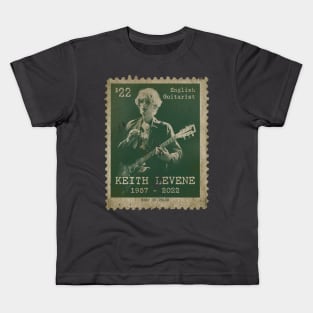 Engraved Vintage Style - Keith Levene Kids T-Shirt